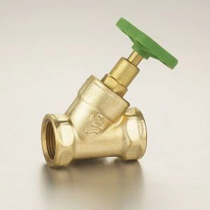 кућни и индустријски цевни вентил од месинга, стандардни коси зауставни вентил